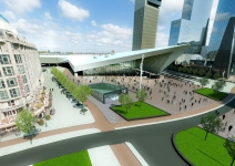 Bouw Centraal Station halverwege