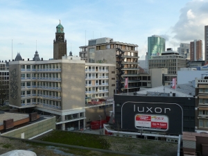Foto’s huidige situatie nieuwbouw Spinoza Coolsingel
