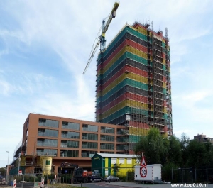 Woontoren Landbouwbuurt bereikt met 70 meter hoogste punt