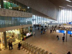 Rotterdam Central stationshal foto-update 23-feb-2013