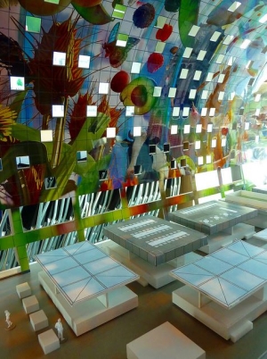 Markthal definitief ontwerp binnengevel