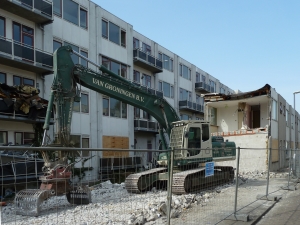 Sloop Jaffa in Kralingen West gestart