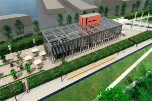 Opening Europa’s grootste dakpark in Rotterdam