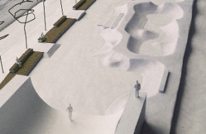 Nieuw skatepark Westblaak