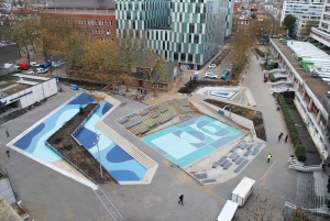 Waterplein Benthemplein Rotterdam geopend