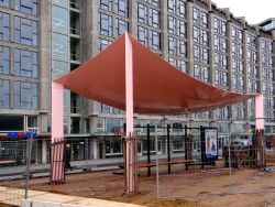 Busstation Rotterdam Centraal 14-feb-2014