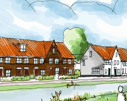 Kleinrijk woningen Rotterdam Overschie