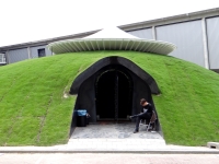 Yourtopia paviljoen bij het Nieuwe Instituut (NAi)