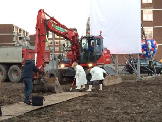 Bouw Zinkerblok in Feijenoord Rotterdam gestart