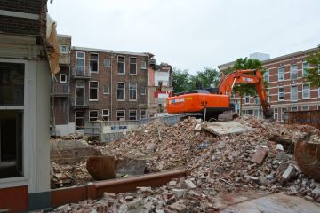 Sloop woonblok Katendrecht locatie Kaapvaarder