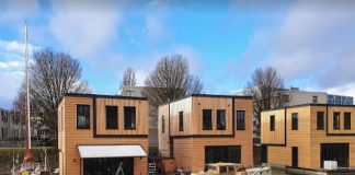 Havenlofts drijvende woningen Nassauhaven